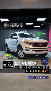 Ford Ranger RANGER 3.2 TDI DC 4X2 L/12 XLS usado (2021) color Blanco precio $31.900.000
