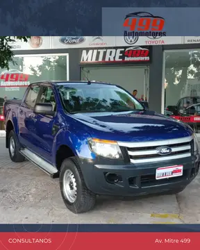 Ford Ranger XL 2.2L 4x2 TDi CD Safety 2015/2016 usado (2015) color Azul Monaco precio $26.900.000