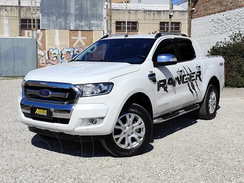 Ford Ranger Limited 3.2L 4x4 TDi CD usado (2019) color Blanco financiado en cuotas(anticipo $20.000.000)