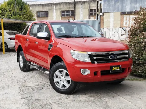 Ford Ranger XLT 3.2L 4x2 TDi CD usado (2014) color Rojo financiado en cuotas(anticipo $15.000.000)
