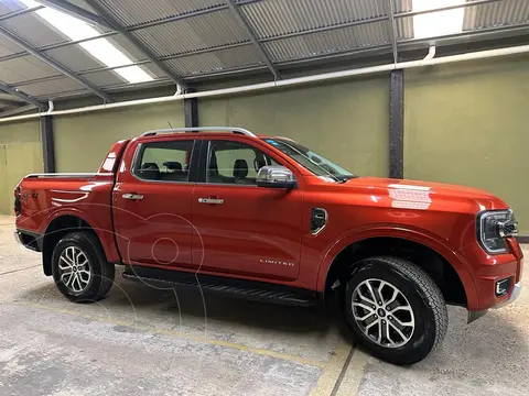 Ford Ranger Limited BiT 2.0L DSL 4x4 Aut usado (2023) color Naranja precio u$s49.000