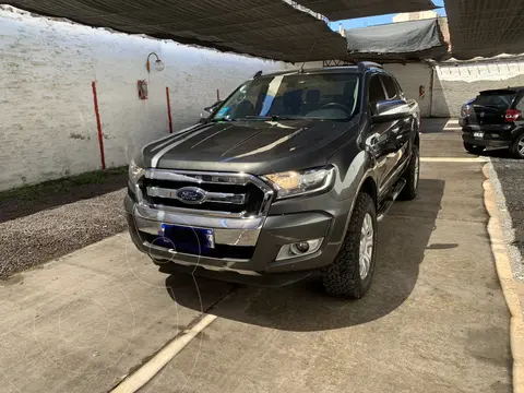 Ford Ranger Limited 3.2L 4x4 TDi CD Aut 2015/2016 usado (2018) color Gris Mercurio precio $40.800.000