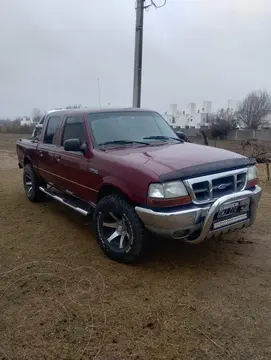 Ford Ranger XLT 2.5L 4x2 CD usado (2001) color Rojo Vino precio $11.300.000