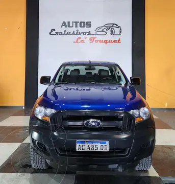 Ford Ranger RANGER 2.2 TDI DC 4X2 L/16 XL usado (2018) color blue precio $23.600.000