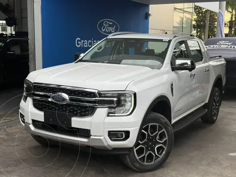Ford Ranger 3.0L Limited 4x4 Aut nuevo color Blanco financiado en cuotas(pie $9.700.000)