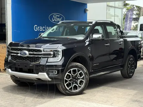 Ford Ranger 3.0L Limited 4x4 Aut nuevo color Negro financiado en cuotas(pie $9.700.000)