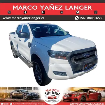 Ford Ranger 2.2L XL 4x4 usado (2023) color Blanco precio $21.490.000
