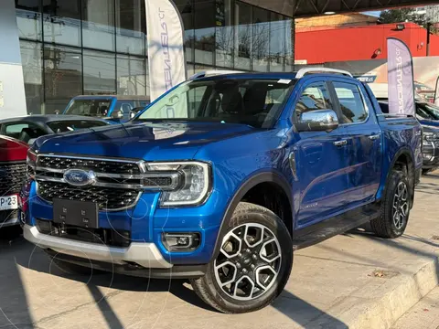 Ford Ranger 3.0L Limited 4x4 Aut nuevo color Azul financiado en cuotas(pie $9.900.000)
