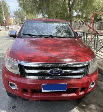 Ford Ranger 3.2L  TDCi XLT  4x2 usado (2014) color Rojo precio $12.400.000