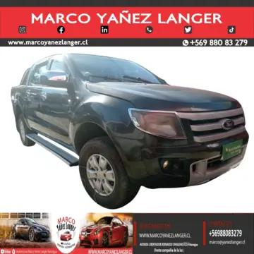 Ford Ranger XLT 3.2L 4x2 usado (2015) color Gris precio $9.690.000