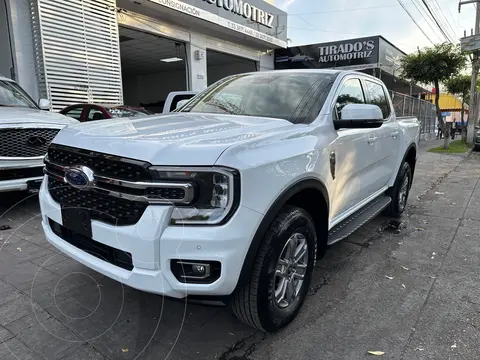 Ford Ranger XLT Diesel 4x4 usado (2024) color Blanco financiado en mensualidades(enganche $166,000 mensualidades desde $23,242)