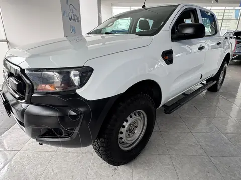 Ford Ranger XL Diesel 4x4 Cabina Doble usado (2019) color Blanco financiado en mensualidades(enganche $117,175 mensualidades desde $8,960)