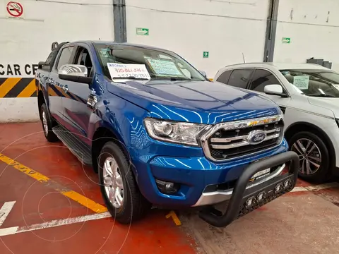 Ford Ranger XLT Gasolina Plus 4x2 usado (2022) color Azul Relampago financiado en mensualidades(enganche $147,000 mensualidades desde $10,300)