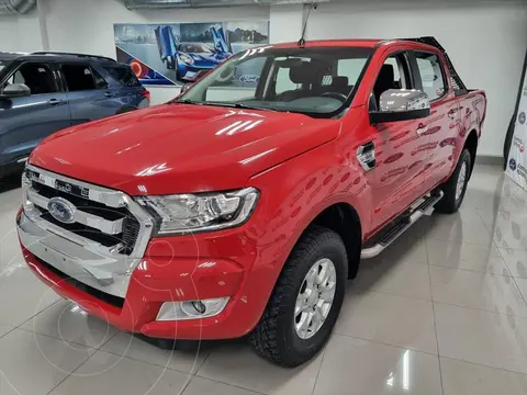 Ford Ranger XLT Diesel 4x4 Cabina Doble usado (2017) color Rojo precio $499,000