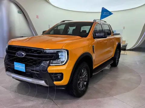 Ford Ranger Wildtrak Gasolina 4x4 usado (2024) color Naranja financiado en mensualidades(enganche $151,178 mensualidades desde $16,048)