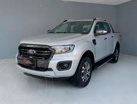 Ford Ranger Wildtrak 4x4 usado (2022) color plateado precio $489,000