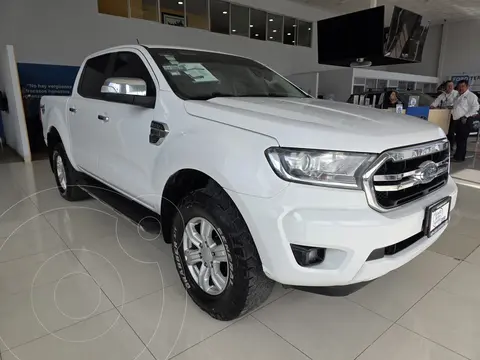 Ford Ranger XLT Diesel 4x4 usado (2021) color Blanco Oxford financiado en mensualidades(enganche $134,750 mensualidades desde $10,476)