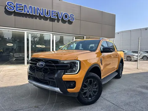 Ford Ranger Wildtrak Gasolina 4x4 usado (2024) color Naranja financiado en mensualidades(enganche $172,700 mensualidades desde $19,388)