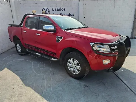 Ford Ranger XLT 4x2 Cabina Doble usado (2016) color Rojo precio $299,900