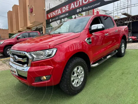 Ford Ranger XL Diesel 4x4 usado (2017) color Rojo Manzana financiado en mensualidades(enganche $130,000 mensualidades desde $12,519)