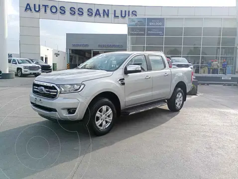 Ford Ranger XLT Gasolina Plus 4x2 usado (2022) color Plata financiado en mensualidades(enganche $107,580 mensualidades desde $10,608)