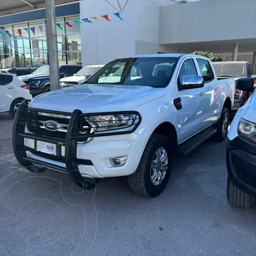 Ford Ranger XLT gasolina 4x2 Cabina Doble usado (2020) color Blanco precio $365,000