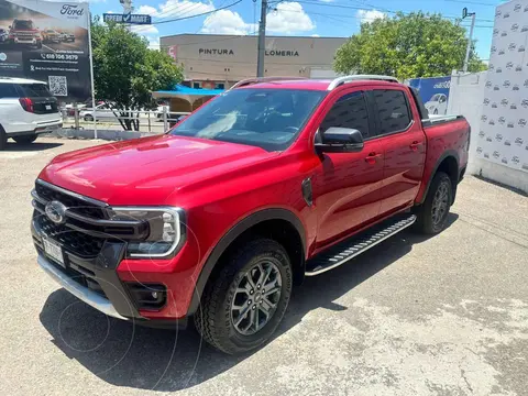 Ford Ranger Wildtrak Gasolina 4x4 usado (2024) color Rojo precio $750,000