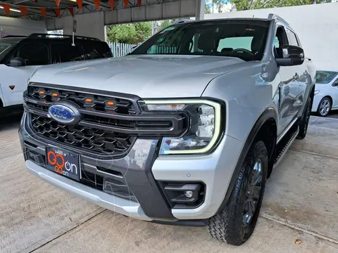 Ford Ranger Wildtrak Gasolina 4x4 usado (2023) color Gris financiado en mensualidades(enganche $220,725 mensualidades desde $16,879)