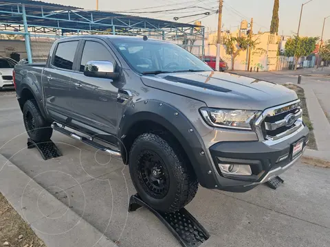 Ford Ranger XLT Diesel 4x4 Cabina Doble usado (2019) color Gris financiado en mensualidades(enganche $130,320 mensualidades desde $12,711)