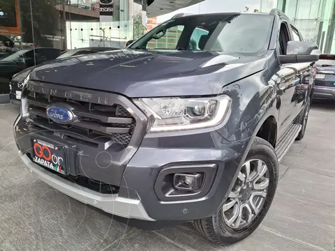 Ford Ranger Wildtrak 4x4 usado (2022) color Gris financiado en mensualidades(enganche $196,200 mensualidades desde $15,003)