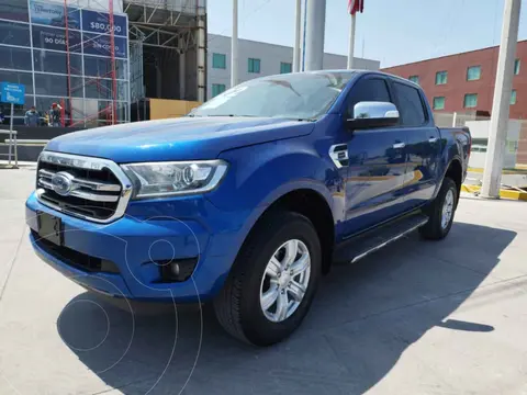 Ford Ranger XLT Gasolina Plus 4x2 usado (2022) color Azul financiado en mensualidades(enganche $107,580 mensualidades desde $10,608)