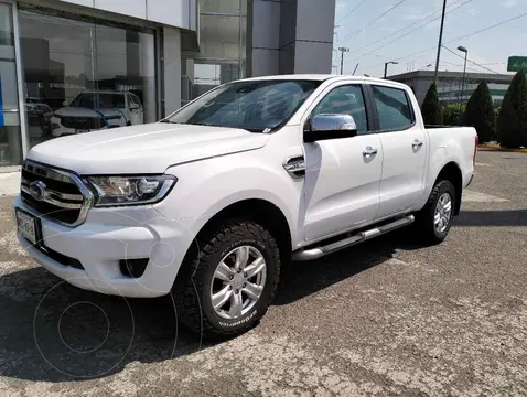 Ford Ranger XLT Diesel 4x4 Cabina Doble usado (2020) color Blanco financiado en mensualidades(enganche $110,880 mensualidades desde $12,097)