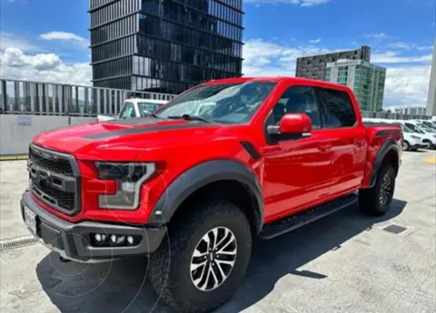 Ford Raptor Raptor Doble Cabina 4x4 usado (2019) color Rojo precio $1,298,000