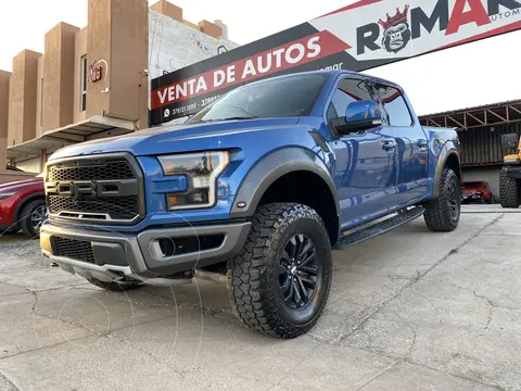 Ford Raptor Raptor Doble Cabina 4x4 usado (2019) color Azul financiado en mensualidades(enganche $285,000 mensualidades desde $25,600)
