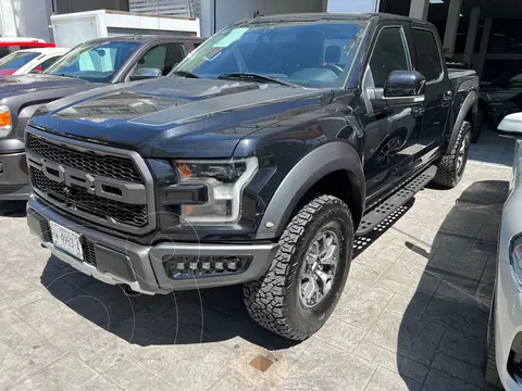 Ford Raptor Doble Cabina usado (2020) color Negro financiado en mensualidades(enganche $246,000 mensualidades desde $36,258)