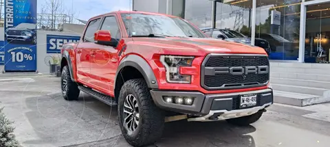 Ford Raptor Raptor Doble Cabina 4x4 usado (2019) color Naranja financiado en mensualidades(enganche $125,900 mensualidades desde $29,400)