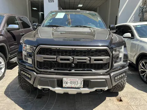 Ford Raptor Doble Cabina usado (2020) color Negro financiado en mensualidades(enganche $246,000 mensualidades desde $36,258)