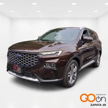 Ford Territory TITANUM usado (2024) color FORT CAFE CAOBA precio $499,000