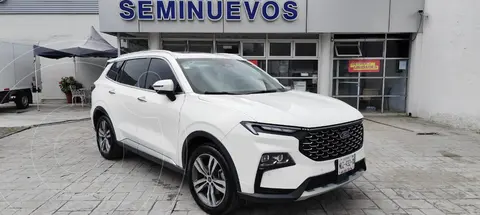 Ford Territory Titanium usado (2024) color Blanco Perla financiado en mensualidades(enganche $154,288 mensualidades desde $12,921)
