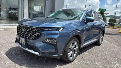 Ford Territory Trend usado (2023) color Azul financiado en mensualidades(enganche $100,800 mensualidades desde $10,997)