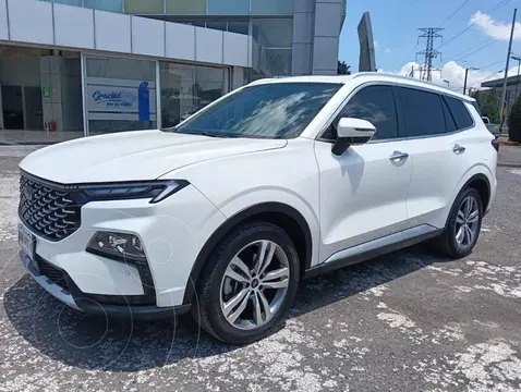 Ford Territory Titanium usado (2024) color Blanco financiado en mensualidades(enganche $118,496 mensualidades desde $12,928)