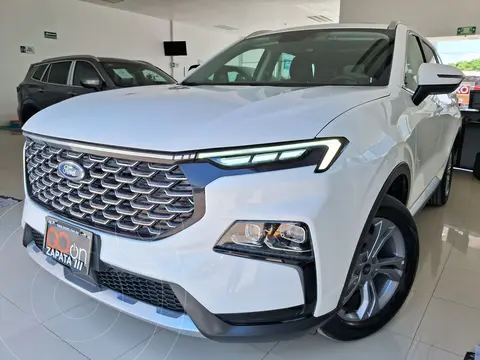 Ford Territory Trend usado (2023) color Blanco financiado en mensualidades(enganche $164,862 mensualidades desde $12,607)