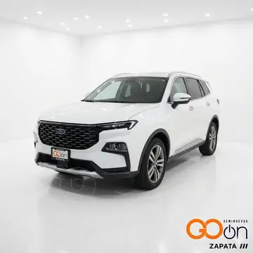 Ford Territory Titanium usado (2024) color FORPEBLANCO PERLA precio $519,000