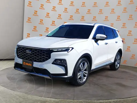 Ford Territory Titanium usado (2025) color Blanco financiado en mensualidades(enganche $147,395 mensualidades desde $11,276)