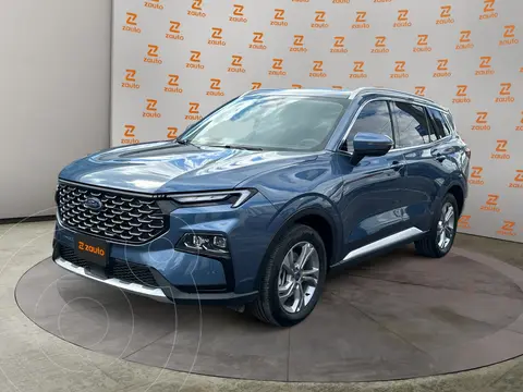 Ford Territory Trend usado (2024) color Azul financiado en mensualidades(enganche $109,978 mensualidades desde $13,221)