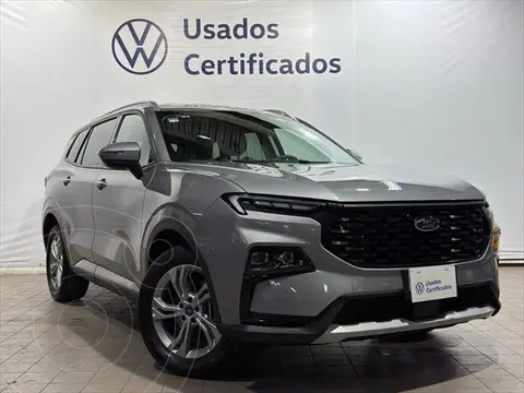 Ford Territory Ambiente usado (2024) color plateado financiado en mensualidades(enganche $122,598 mensualidades desde $11,178)