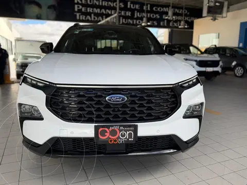 Ford Territory Titanium usado (2025) color Blanco financiado en mensualidades(enganche $168,678 mensualidades desde $12,899)