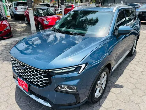 Ford Territory Trend usado (2023) color Azul financiado en mensualidades(enganche $104,544 mensualidades desde $9,286)