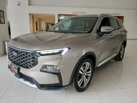 Ford Territory Titanium usado (2023) color caf financiado en mensualidades(enganche $146,878 mensualidades desde $11,232)