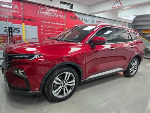 Ford Territory Titanium usado (2023) color Rojo financiado en mensualidades(enganche $109,802 mensualidades desde $10,832)